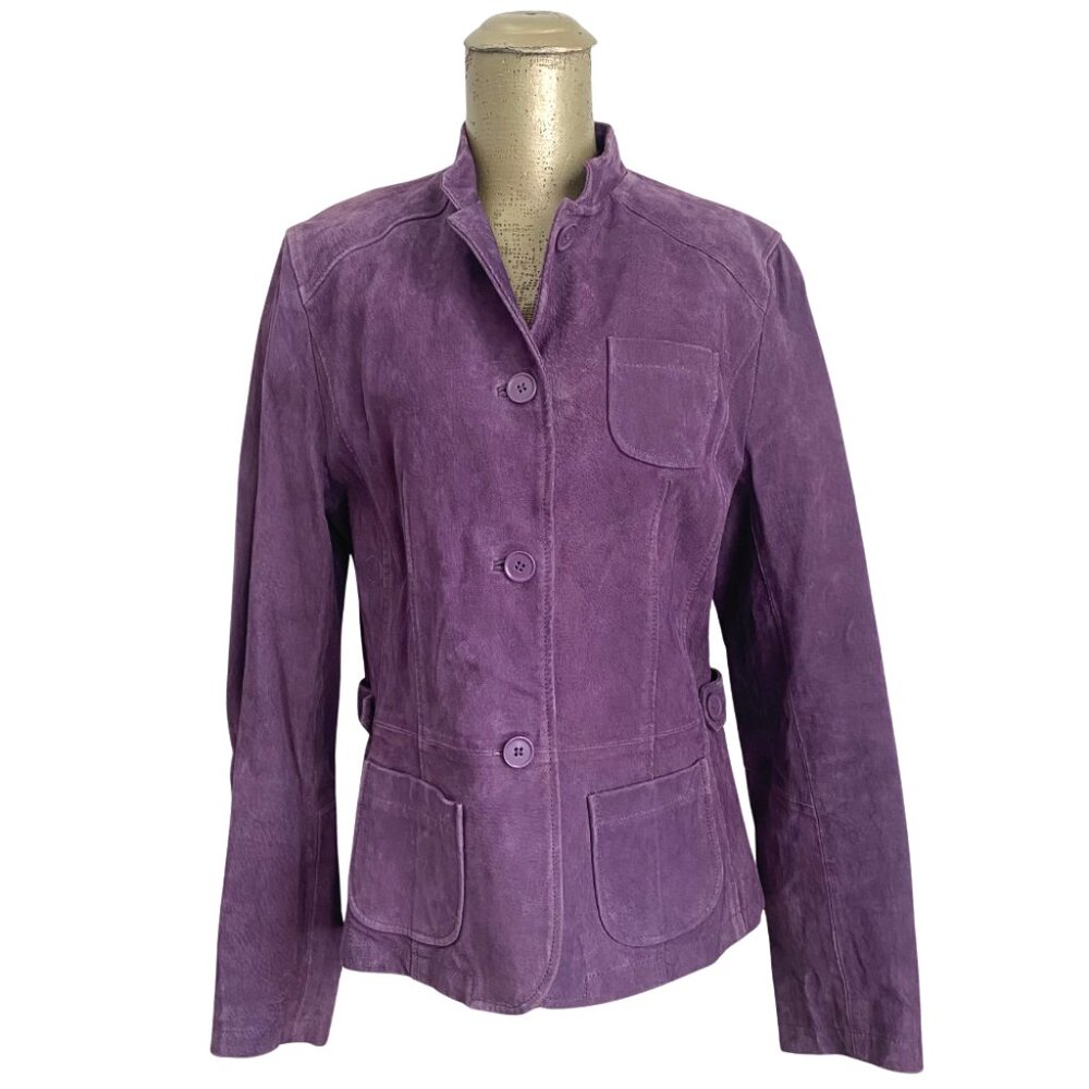 Y2K Suede Leather Jacket